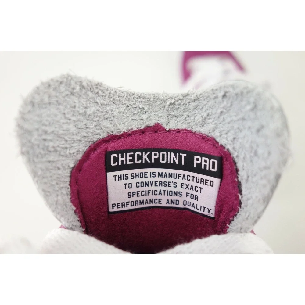 CONVERSE CHECKPOINT PRO Rose Maroon Sneakers shoes‎ Women's US size 6.5 - Picture 7 of 8